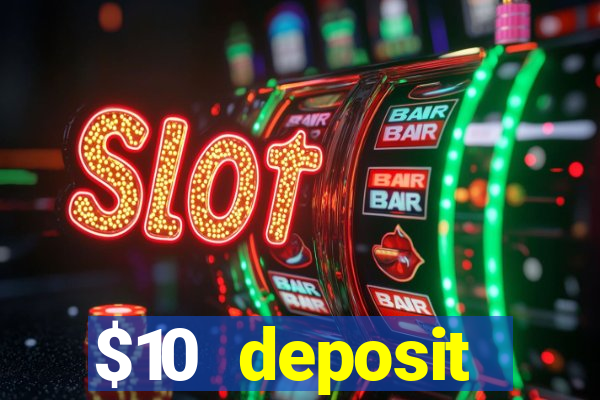 $10 deposit australian casino