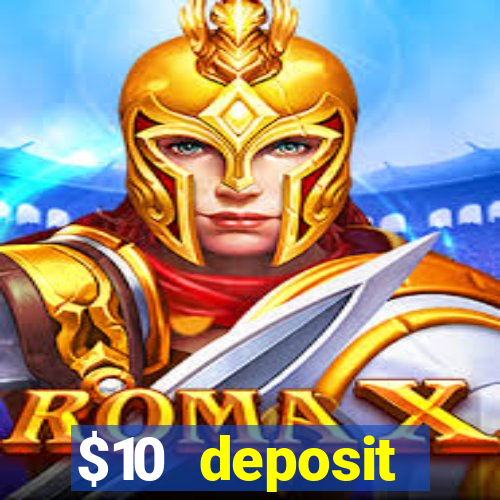 $10 deposit australian casino