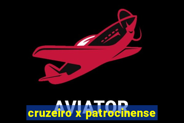 cruzeiro x patrocinense