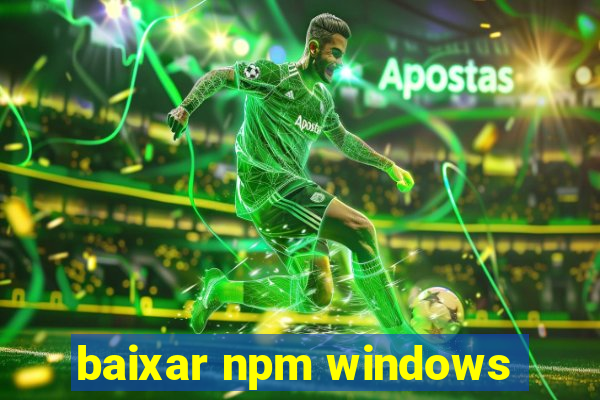 baixar npm windows