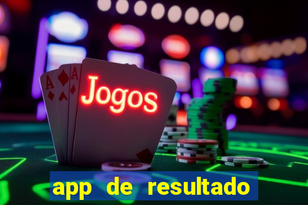 app de resultado de jogos