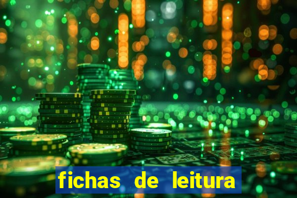 fichas de leitura em pdf