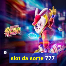 slot da sorte 777