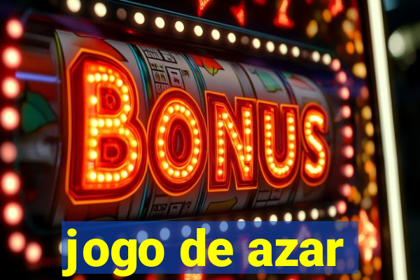 jogo de azar