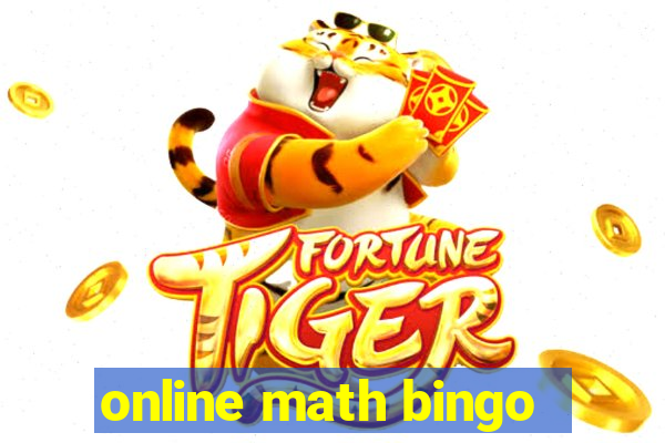 online math bingo