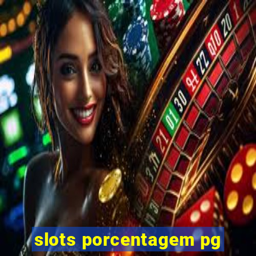 slots porcentagem pg