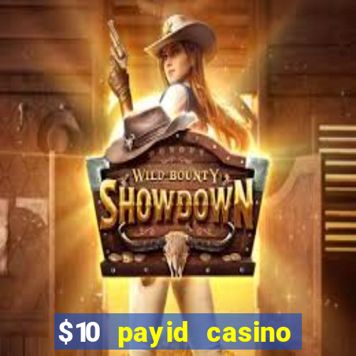 $10 payid casino no deposit bonus australia