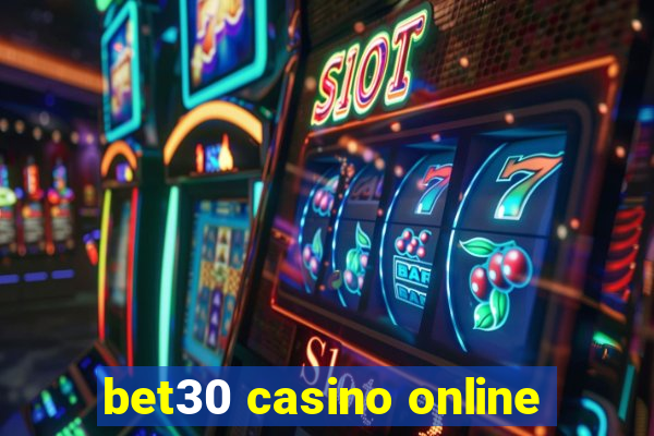 bet30 casino online