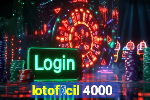 lotof谩cil 4000