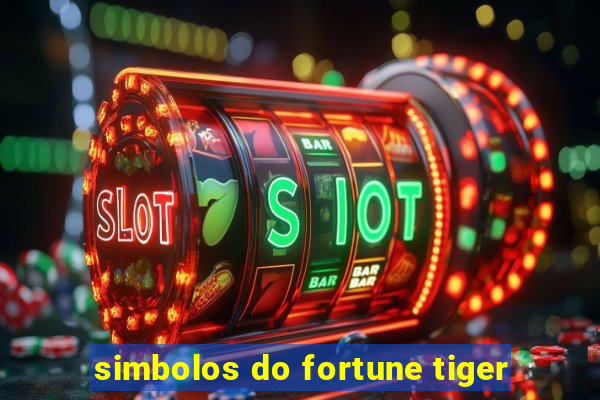 simbolos do fortune tiger