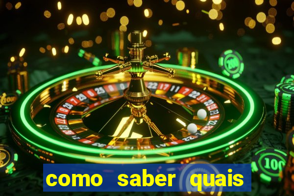 como saber quais jogos est?o pagando