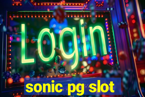 sonic pg slot