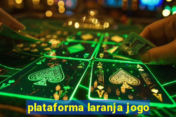 plataforma laranja jogo