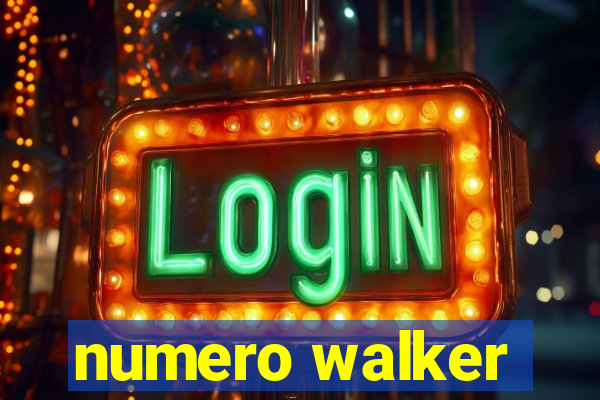 numero walker