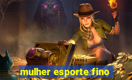 mulher esporte fino