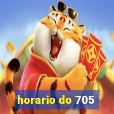 horario do 705