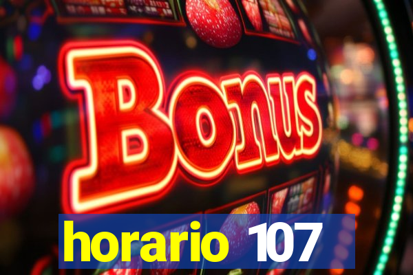 horario 107