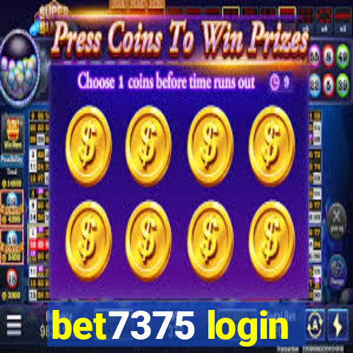 bet7375 login