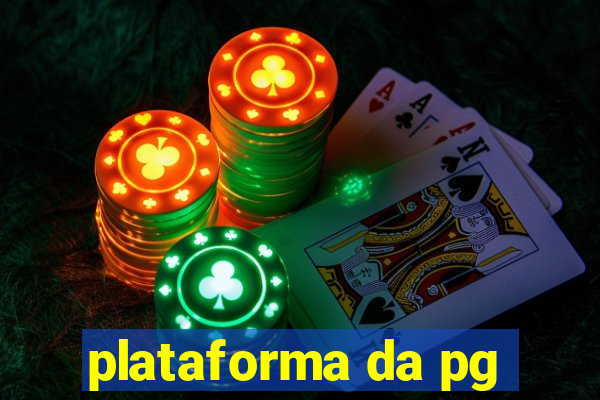 plataforma da pg