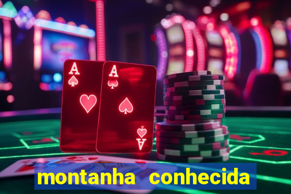 montanha conhecida como colosso