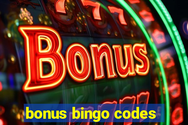 bonus bingo codes