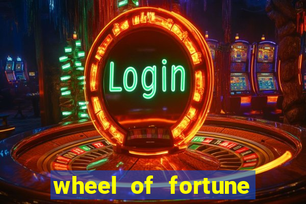 wheel of fortune slots machine