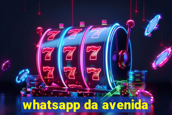 whatsapp da avenida