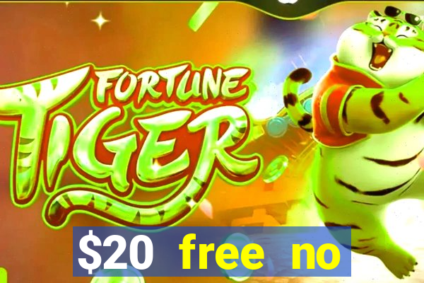 $20 free no deposit casino us