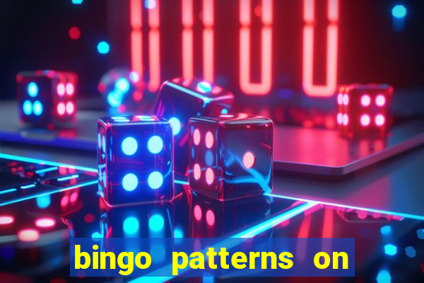 bingo patterns on slot machines