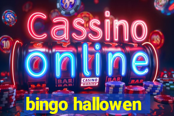 bingo hallowen