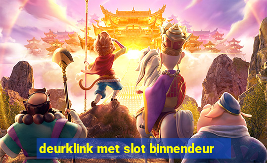 deurklink met slot binnendeur