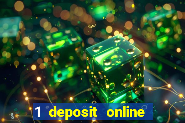 1 deposit online casino nz 2019