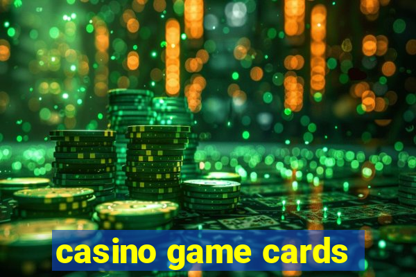 casino game cards