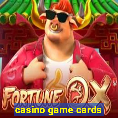 casino game cards