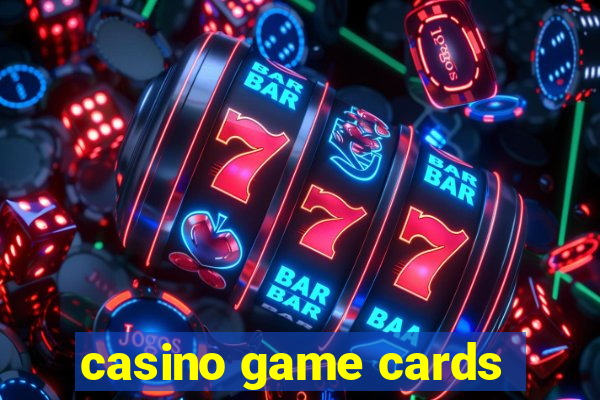 casino game cards