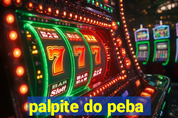 palpite do peba