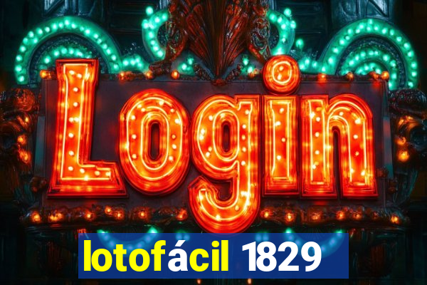 lotofácil 1829