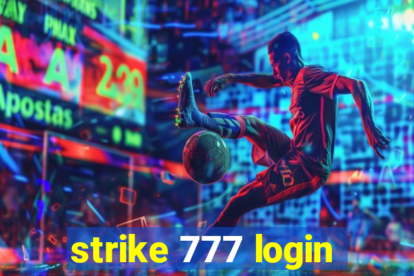 strike 777 login