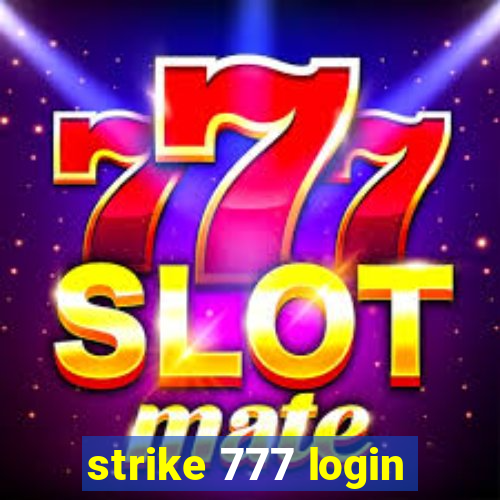 strike 777 login