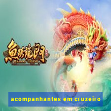 acompanhantes em cruzeiro