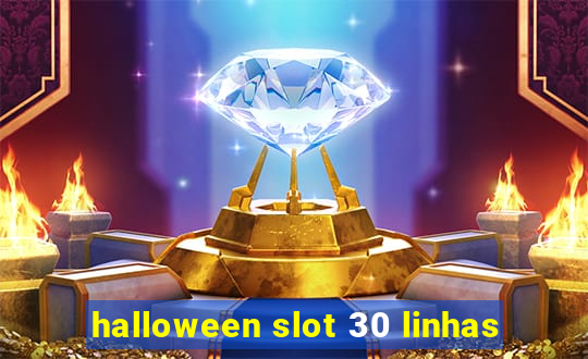 halloween slot 30 linhas