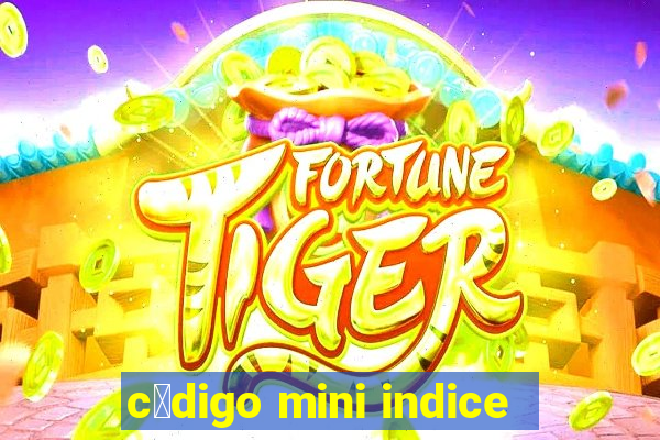 c贸digo mini indice