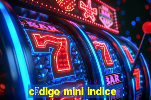 c贸digo mini indice