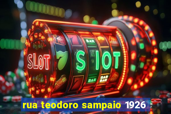 rua teodoro sampaio 1926