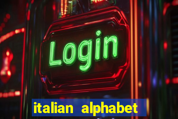 italian alphabet lore a