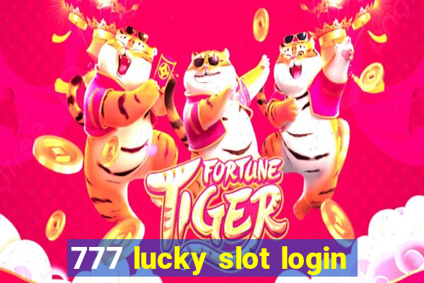 777 lucky slot login