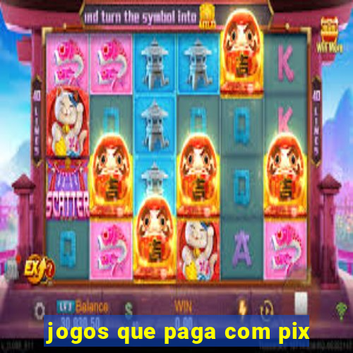 jogos que paga com pix