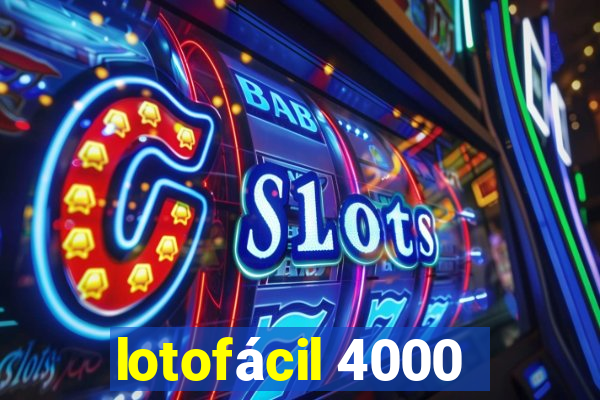 lotofácil 4000