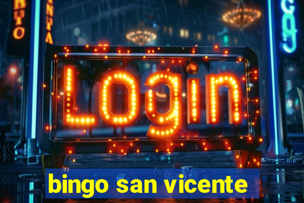 bingo san vicente