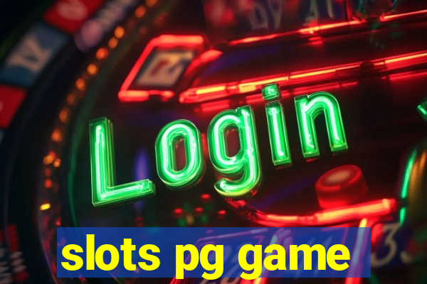 slots pg game